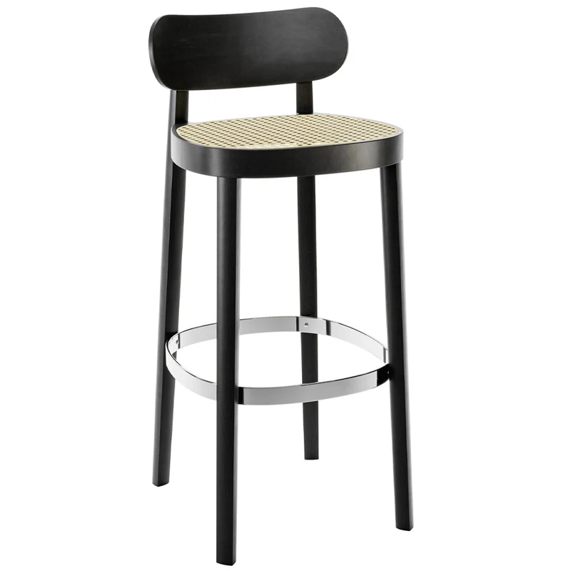 B-Ware Thonet 118 H Barhocker mit Rohrgeflecht 94cm TP 29/Rohrgeflecht SIEHE TEXT/FOTO