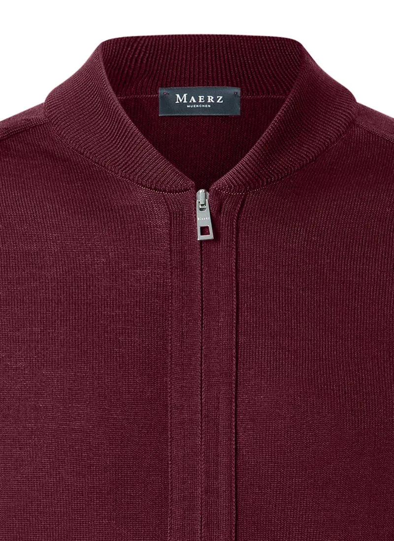 Strickjacke Zip 1/1 Arm