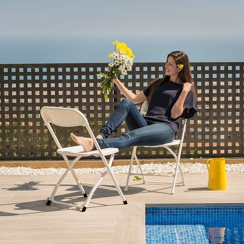 B-Ware Stuhl Klappstuhl Sitzgelegenheit Gartenstuhl Big Elliot Outdoor Terrasse Patio