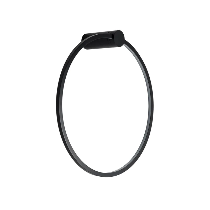 B-Ware Milagro Wandleuchte Wandlampe Saturno LED schwarz Aluminium 4.000 K Ø 50 cm 25 W
