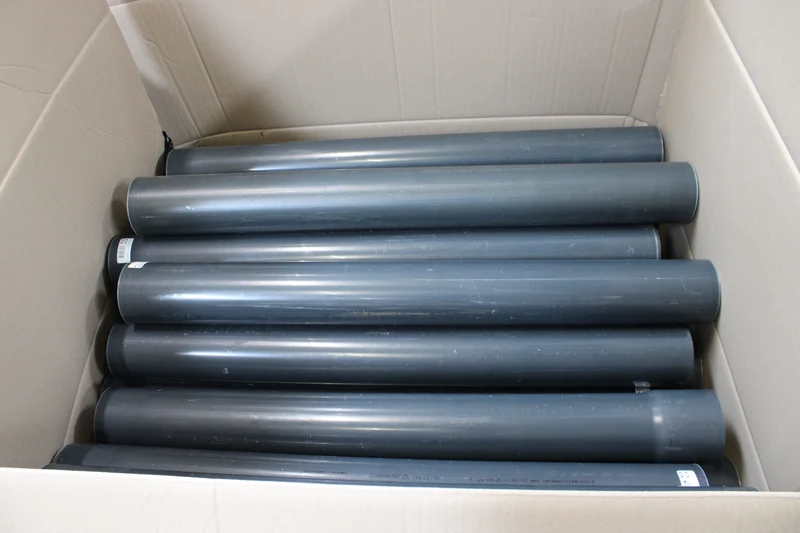 57x B-Ware FIAP Rohr Leitung PVC Rohrleitung PVCU 110 mm Wasserleitung 1 m 57 STÜCK