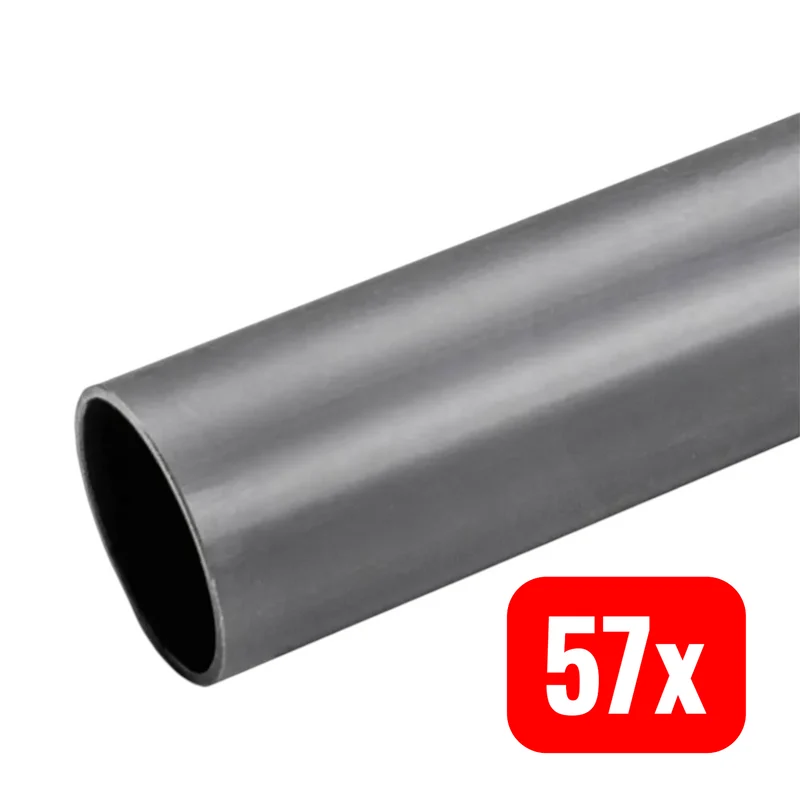 57x B-Ware FIAP Rohr Leitung PVC Rohrleitung PVCU 110 mm Wasserleitung 1 m 57 STÜCK
