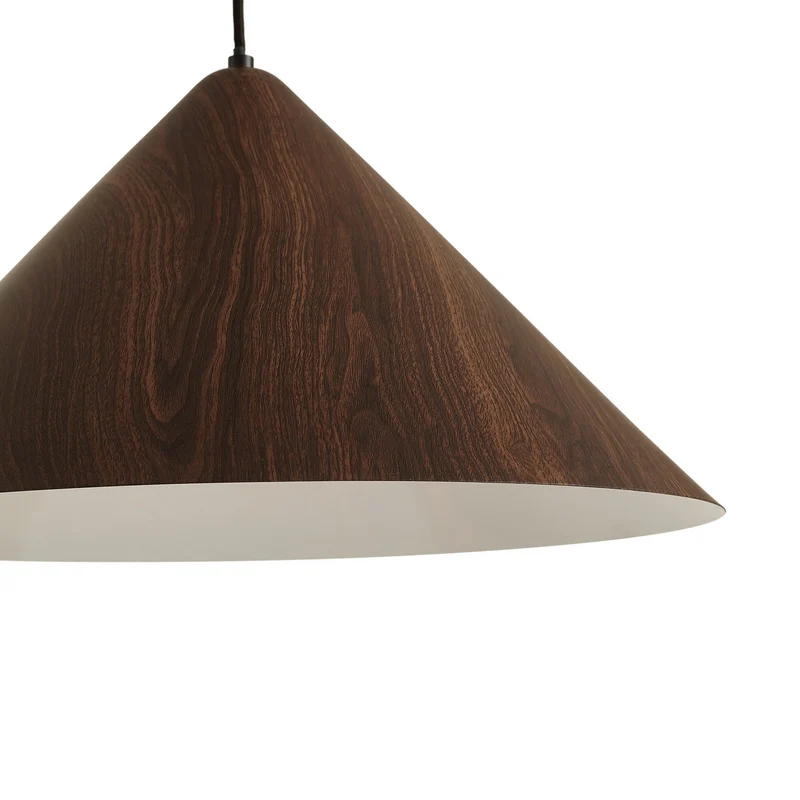 B-Ware Lindby Hängeleuchte Pendelleuchte Clarine Deckenlampe Holz Metall dimmbar Ø5966