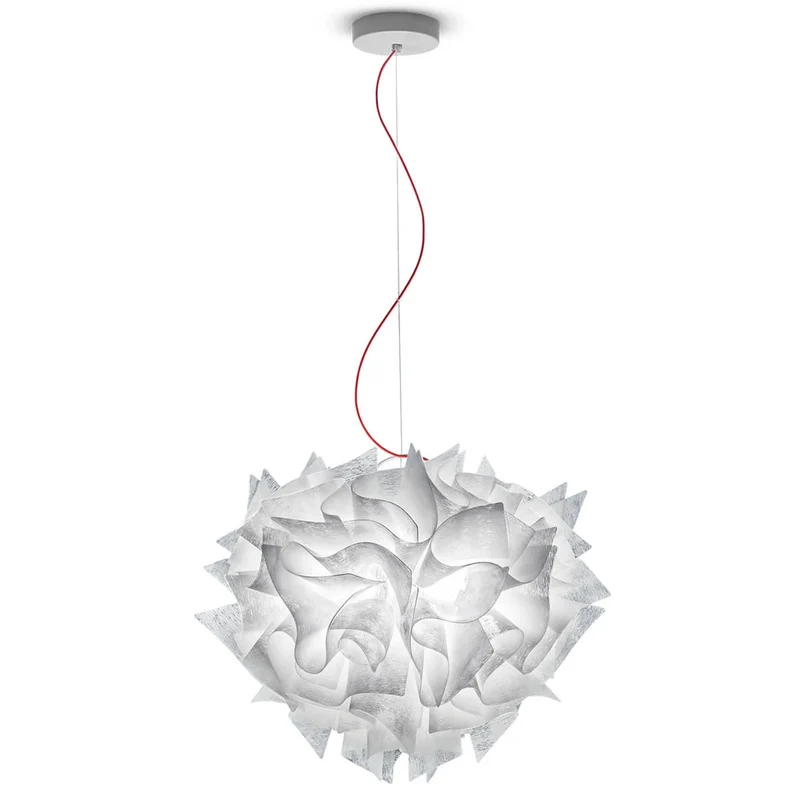 B-Ware SLAMP Pendelleuchte Hängelampe Veli Couture Weiß Opalflex
