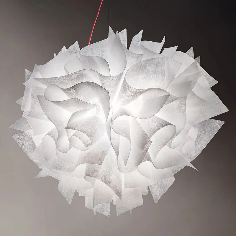 B-Ware SLAMP Pendelleuchte Hängelampe Veli Couture Weiß Opalflex