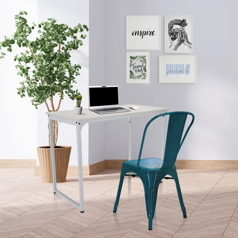 B-Ware hjh OFFICE Stuhl Sitzgelegenheit VANTAGGIO COMFORT metallic petrol stapelbar