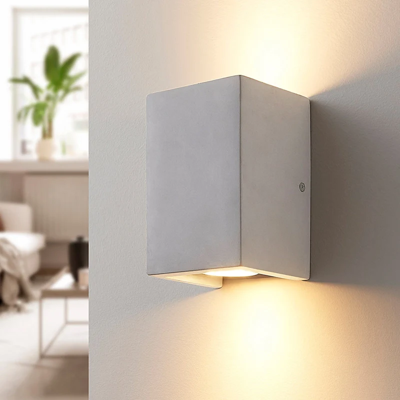 2x B-Ware Lindby Gerda 2-flammige GU10-Wandleuchte Wandleuchte Lampe Leuchte LED 2 STÜCK