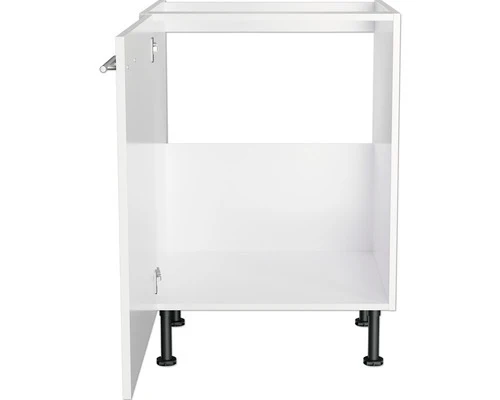 B-Ware Optifit Spülenschrank Küchenmöbel Bengt932 weiß matt 1 Drehtür 60x58,4x87cm