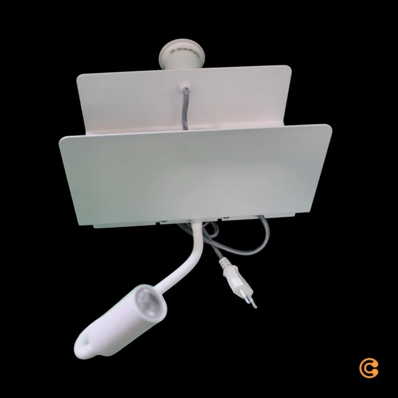 B-Ware Paulmann Merani Wandleuchte Wandleuchte Deko-Wandlicht E27 mit Flexarm Stecker
