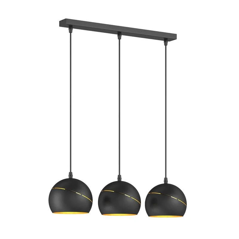 B-Ware Euluna Hängeleuchte Yoda Pendelleuchte Deckenlampe Leuchte dreiflammig linear