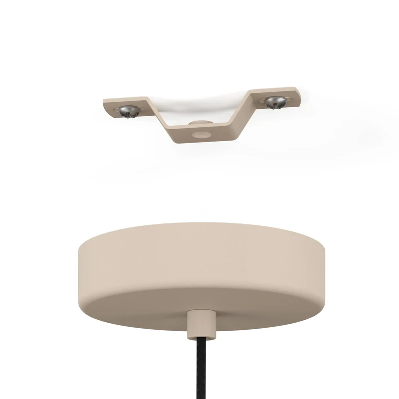 B-Ware EGLO Hängeleuchte Pendelleuchte Podere sandfarben Stahl Ø 42.5 cm E27 dimmbar