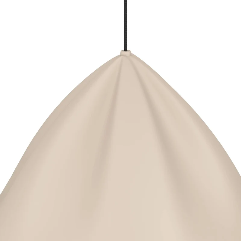 B-Ware EGLO Hängeleuchte Pendelleuchte Podere sandfarben Stahl Ø 42.5 cm E27 dimmbar