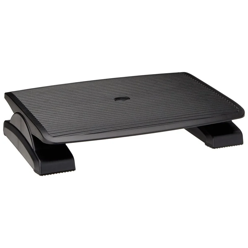 B-Ware hjh OFFICE Fußstütze PIEDINO STRIPE schwarz neigbar Büro Schreibtisch Stützen