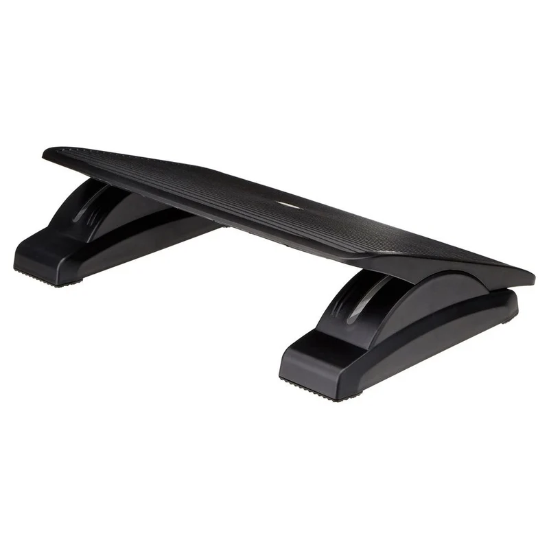 B-Ware hjh OFFICE Fußstütze PIEDINO STRIPE schwarz neigbar Büro Schreibtisch Stützen