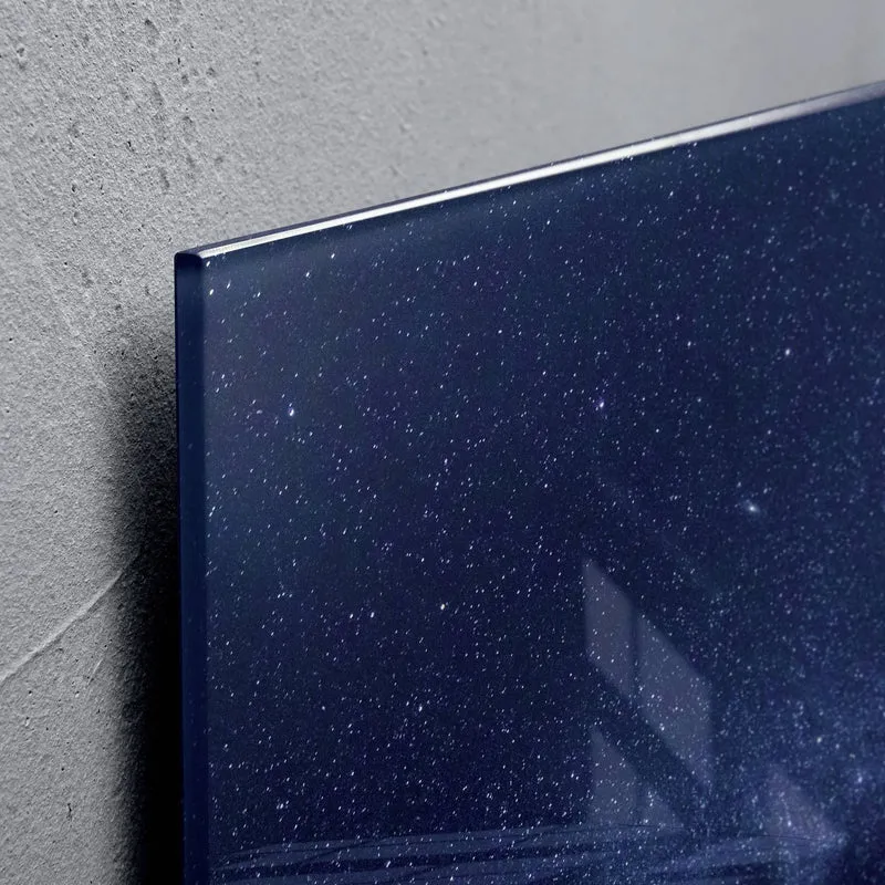 B-Ware Sigel Magnettafel Magnetboard Glasboard Galaxy Blau Befestigungsmaterial Magn186