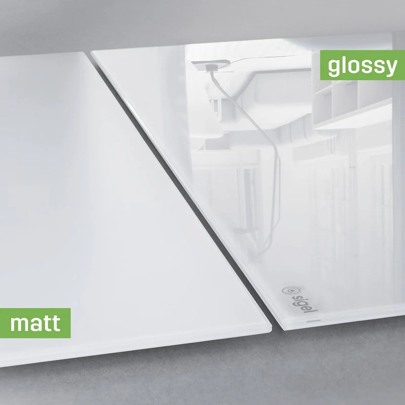 B-Ware Sigel Magnettafel Magnetboard Glasboard Galaxy Blau Befestigungsmaterial Magn186
