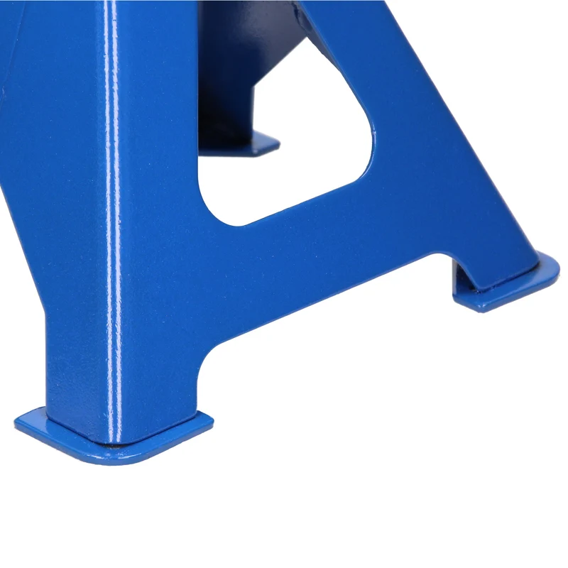 2er Set Unterstellböcke, blau, Traglast 3000 kg, aus Stahl