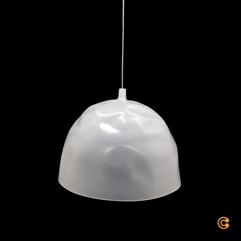 B-Ware Foscarini Pendelleuchte Hängeleuchte Bump weiß Lampe E27 LED Ø 52 cm Leuchte