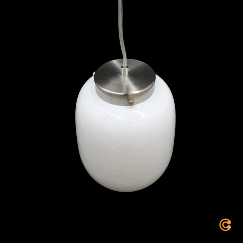 B-Ware Lucande Stehleuchte Standlampe Tessi Beleuchtung Weiss Silber Minimalistisch