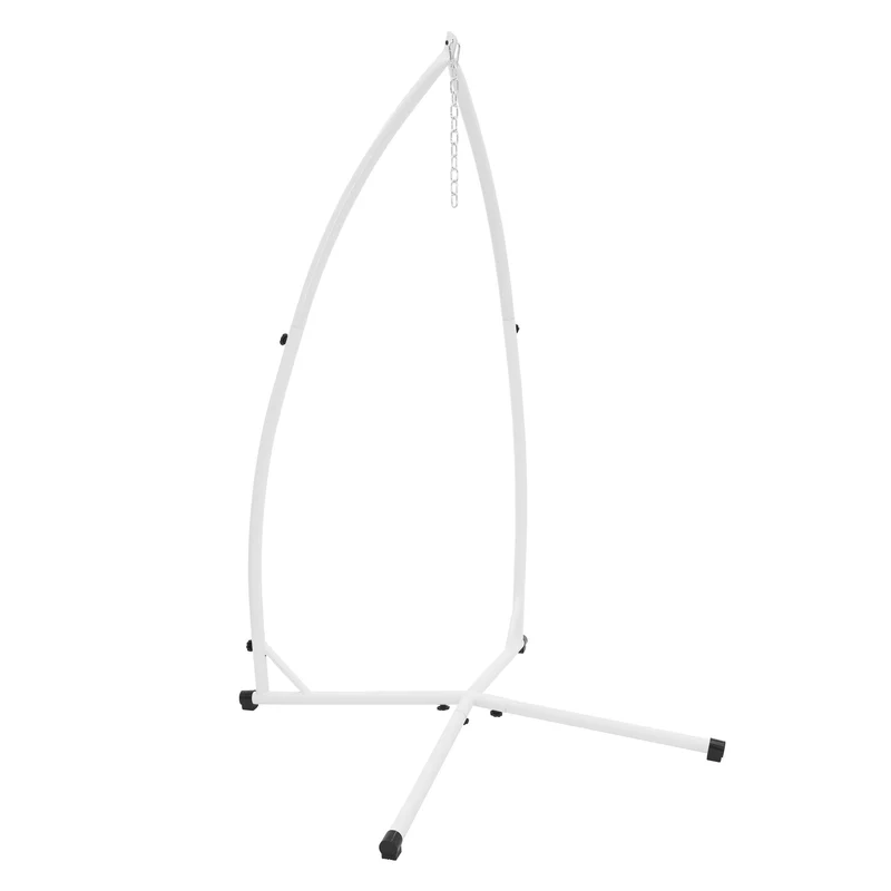 Hängesessel 208 cm Rot/Grün/Gelb aus Baumwolle bis 120kg inkl. Gestell