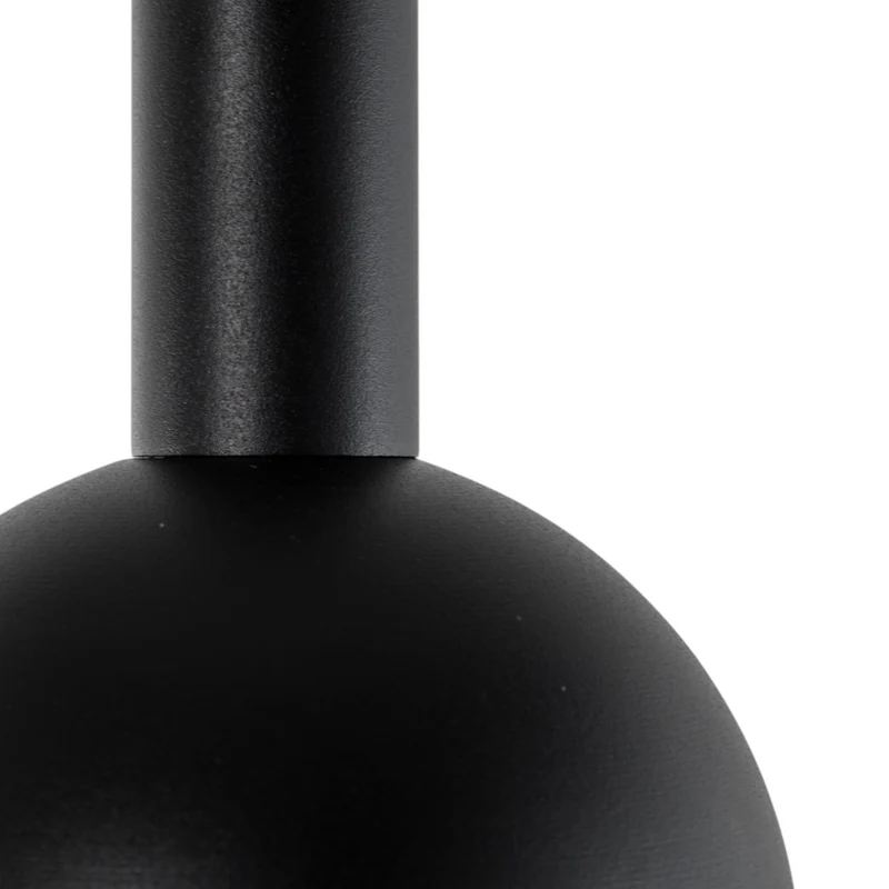 B-Ware Hängeleuchte Vitrum Pendelleuchte Cupola S schwarz Stahl halbrund Ø 19cm E27 LED
