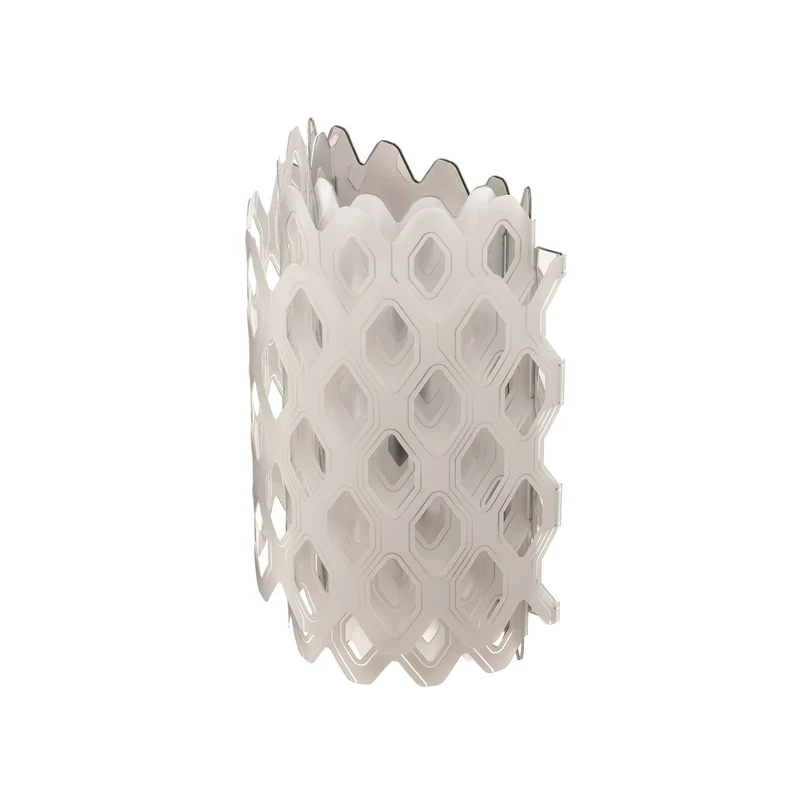 B-Ware Slamp Wandleuchte Wandlampe Charlotte Weiß Wabenmuster Polymer SIEHE TEXT