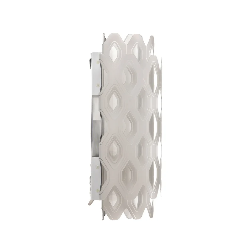 B-Ware Slamp Wandleuchte Wandlampe Charlotte Weiß Wabenmuster Polymer SIEHE TEXT