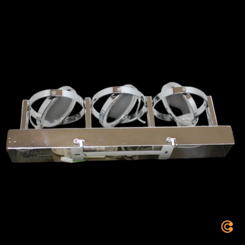 B-Ware Lionel Deckenleuchte Wandleuchte LED Leuchte Chrom 3 flammig Beleuchtung