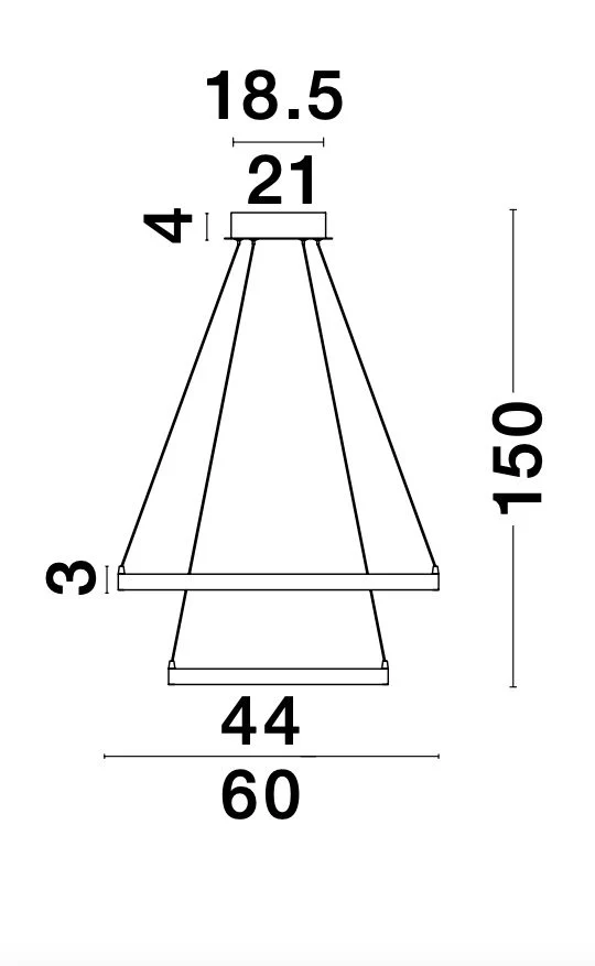 B-Ware Nova Luce Pendelleuchte Hängeleuchte Leon LED Blattgold Ø 60 cm SIEHE TEXT/F970