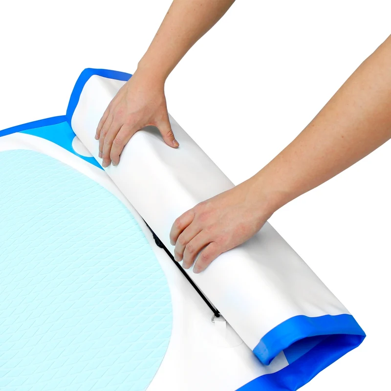 Stand Up Paddle aufblasbares SUP Board Classic 308x76x10 cm in Blau aus PVC inkl. Pumpe und Tragetasche