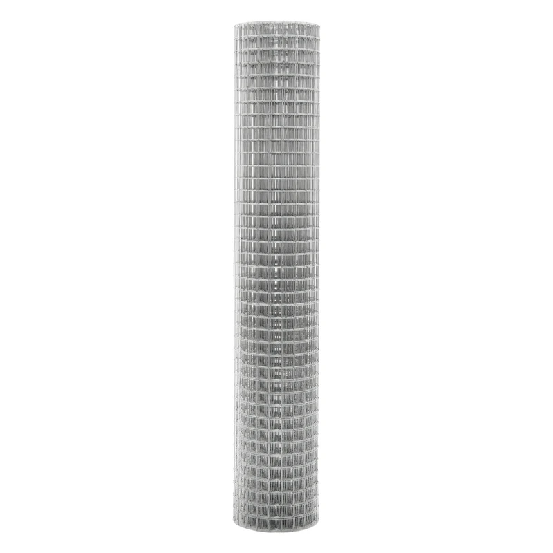 Volierendraht Silber aus verzinktem Stahl 1x10m Drahtstärke 1,2mm Maschenweite 25x25mm