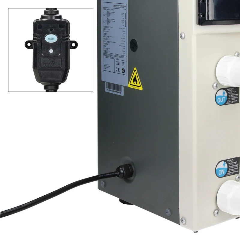 Wärmepumpe für Pools & Schwimmbecken 760W ML-Design