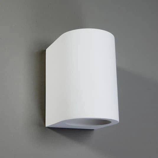 B-Ware Lindby Bemalbare Halogenleuchte Zaio Wandleuchte Flurleuchte Deko-Gipslampe G9
