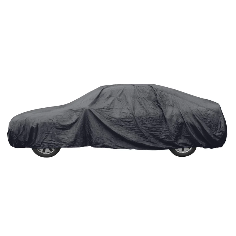 Autoabdeckung für Kombis und SUVs 572x203x122 cm Schwarz aus PVC Atmungsaktiv