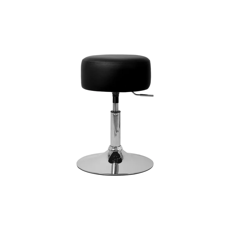 Schminktisch Frisiertisch 89,5x155x43,5 cm in Weiß mit Spiegel 3-tlg, 3 Ablagen & Hocker Drehbar in Schwarz ML-Design