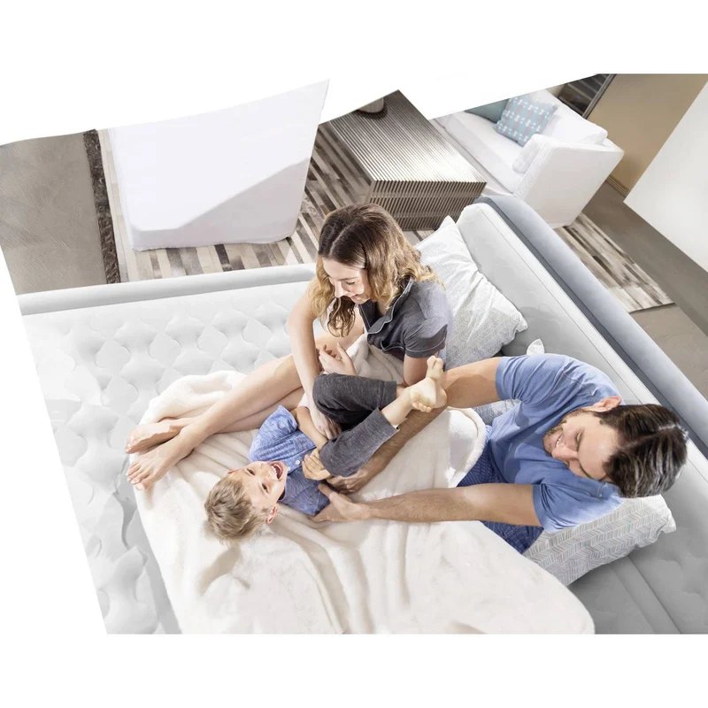 D-Ware Intex Luftbett DuraBeam Queen UltraPlushHeadboard mit 220 V Pumpe DEFEKTWARE
