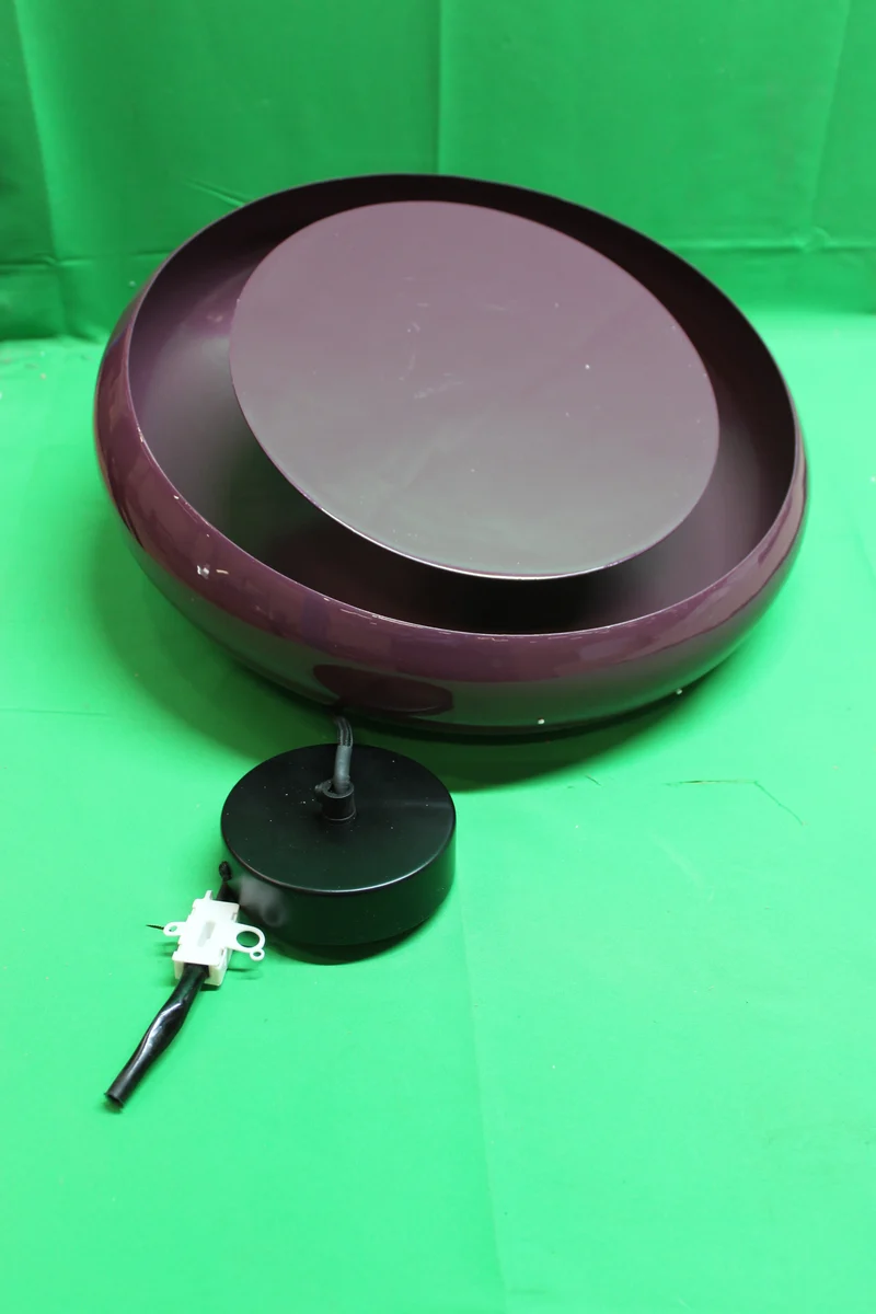 B-Ware KARE Hängeleuchte Pendelleuchte Lia violett Stahl E14 LED Lampe SIEHE TEXT/FOTO