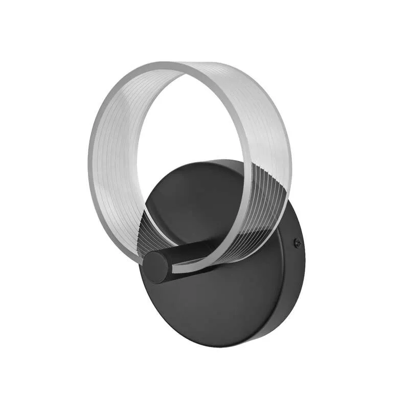 B-Ware OSRAM Wandleuchte Wandlampe LED Decor Circle CCT Lichtfarbe schwarz