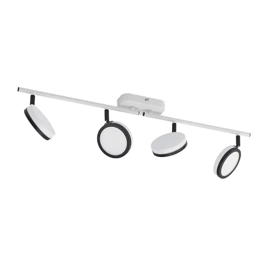 B-Ware Lindby Vesim LED-Strahler Deckenlampe Deckenlampe Deckenlicht weiß GX53 4-flg