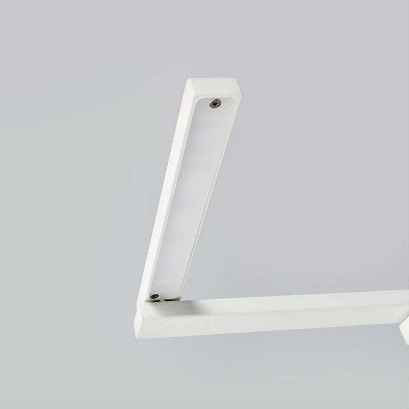 B-Ware Lampenwelt LED-Wandleuchte Salloa mit Schalter weiß Wandleuchte Leselampe Leucht
