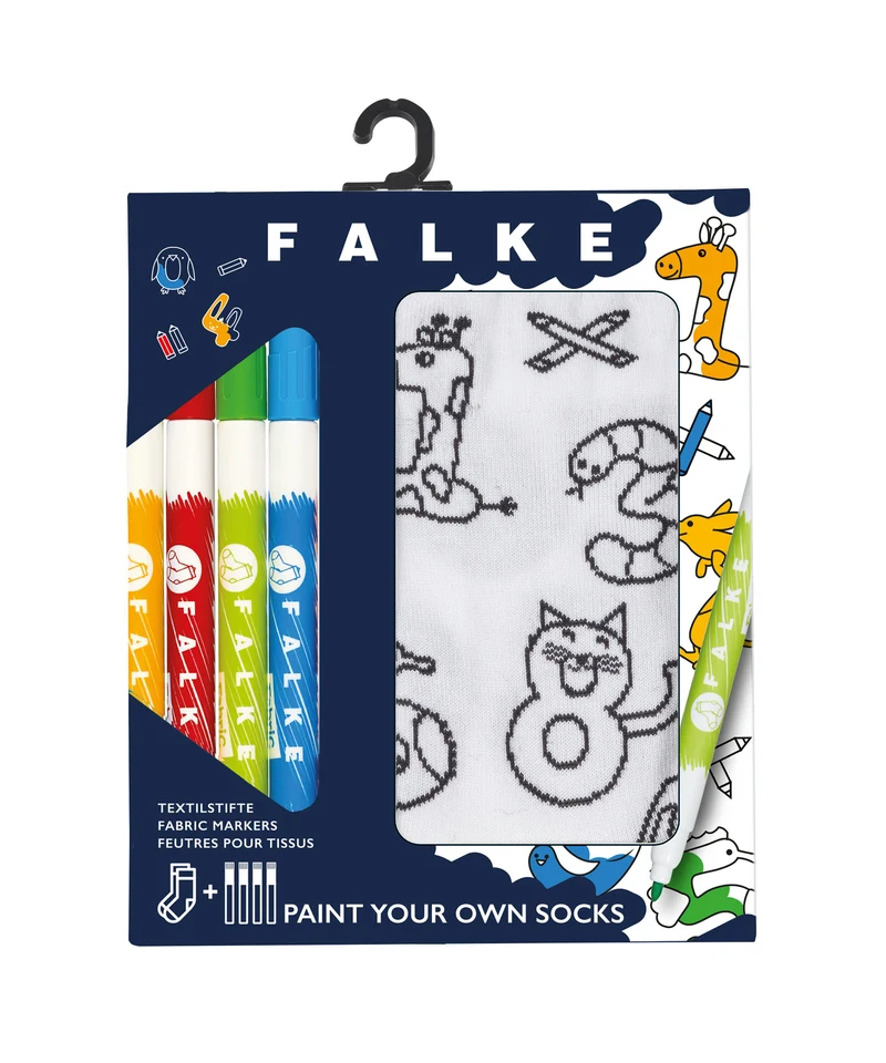 FALKE Animal Number Paint Set Kinder