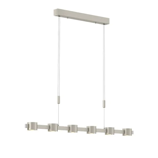 B-Ware Rothfels Niro LED-Pendelleuchte Hängelampe Deckenlampe Lampe höhenverstellbar