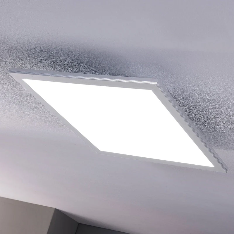 B-Ware Lindby Livel LED-Panel CCT Deckenlampe Deckenleuchte Panel Leuchte Lampe 40x40cm