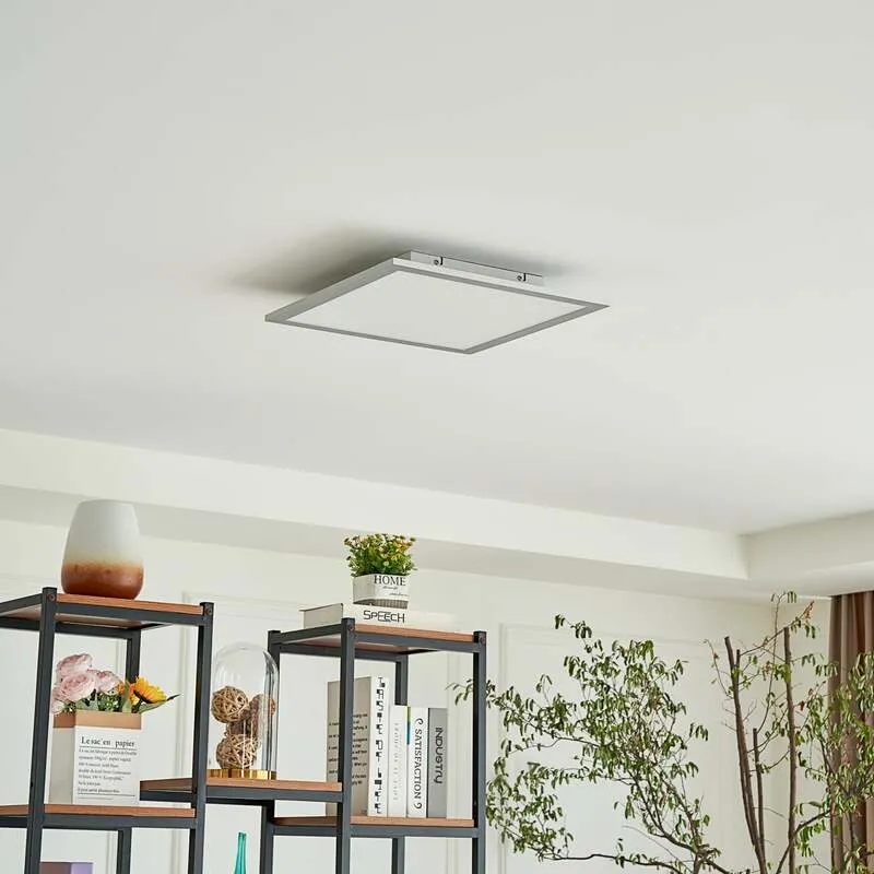 B-Ware Lindby Livel LED-Panel CCT Deckenlampe Deckenleuchte Panel Leuchte Lampe 40x40cm