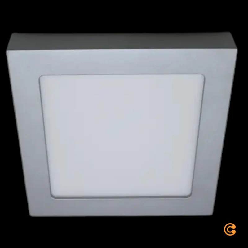 B-Ware Arcchio Deckenleuchte Deckenlampe LED Marlo Silber Quadrat Beleuchtung