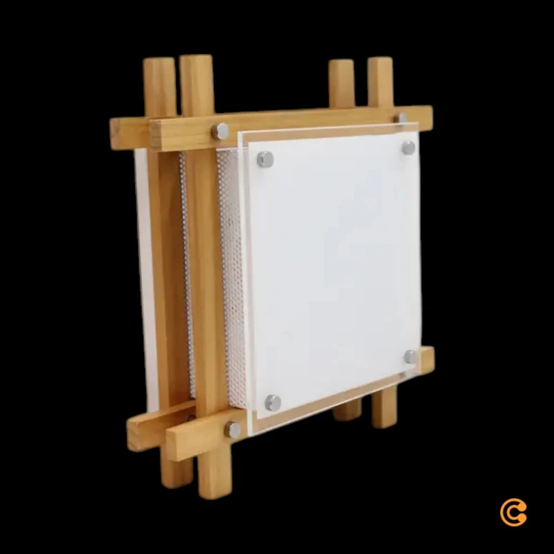 B-Ware Lindby Deckenleuchte Wandleuchte LED Holz dimmbar Beleuchtung Naturholz Weiss