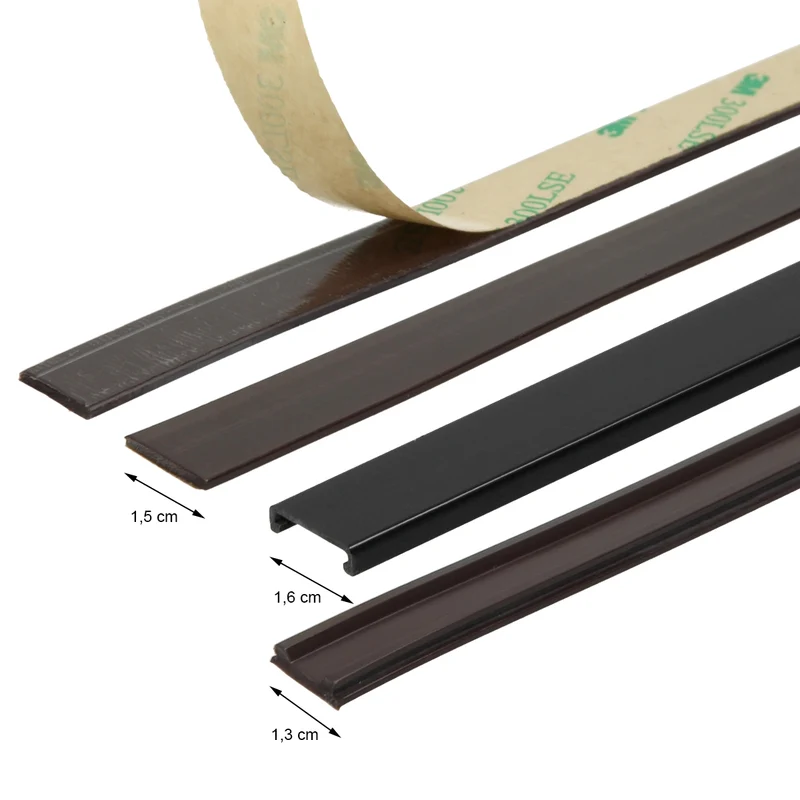 Fliegengitter Schwarz 130x150 cm aus PVC und Fiberglasgewebe