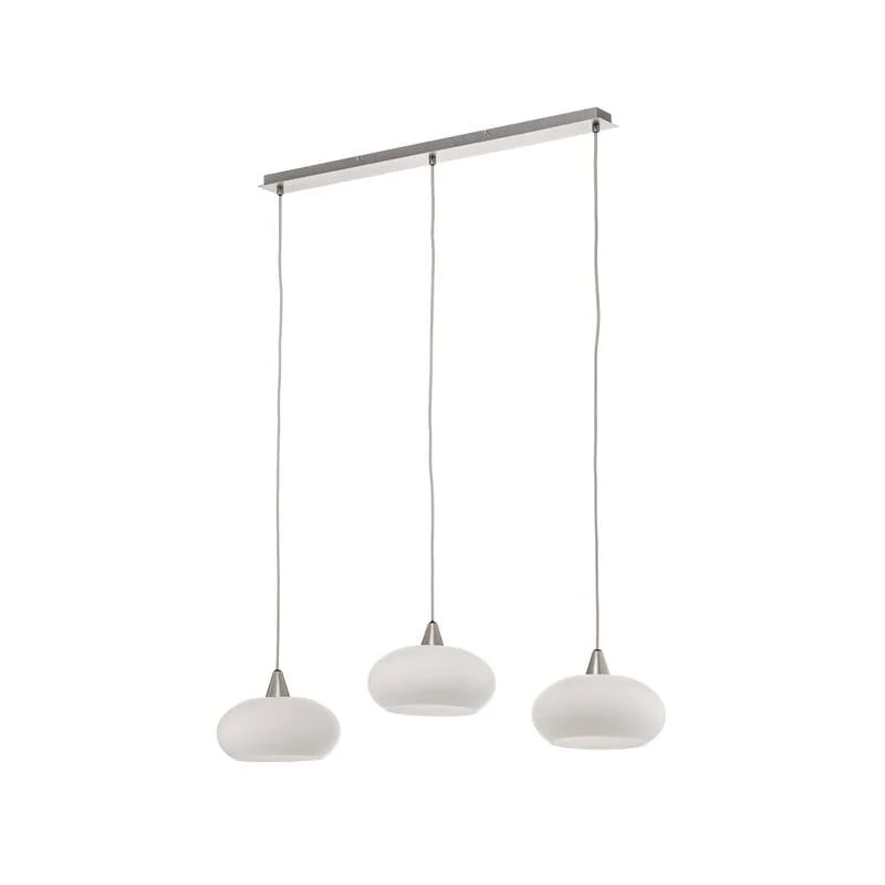 B-Ware Lucande Sharvil Hängeleuchte Deckenlampe Pendelleuchte nickel LED SIEHE TEXT