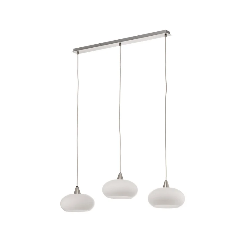 B-Ware Lucande Sharvil Hängeleuchte Deckenlampe Pendelleuchte nickel LED SIEHE TEXT