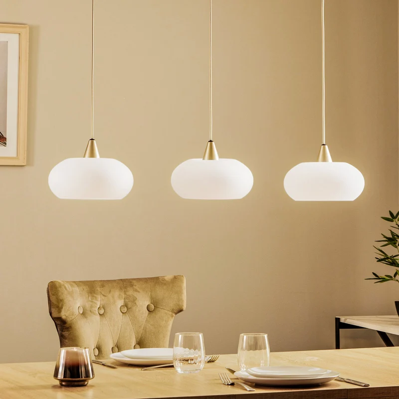 B-Ware Lucande Sharvil Hängeleuchte Deckenlampe Pendelleuchte nickel LED SIEHE TEXT